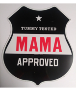 Authentic Jimmy Johns TUMMY TESTED MAMA APPROVED Tin Sign 13.5&quot;h x 12&quot;w ... - £23.59 GBP