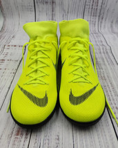 NIKE SUPERFLY 6 ACADEMY IC Yellow Trainers AH7369 701 Mens US 10 - £41.92 GBP