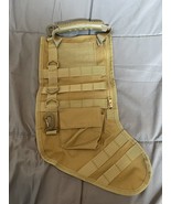 Military Tactical Holiday Christmas Hanging Stocking in Brown w/ Handle ... - €13,01 EUR