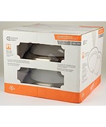 *Commercial Electric Flush Mount Twin Pack 701 704 Brushed Nickel Finish - $559.49 MXN