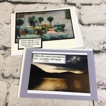 Handmade Christian Note Cards Lot Of 2 By Mary Jane On Whidbey Island - £11.59 GBP