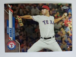 2020 Brock Burke Topps Chrome Rookie Card # 159 Mlb Baseball Texas Rangers - £3.94 GBP