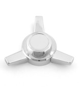 Chrome 3-Wing Bar Straight Hub Cap Wheel Inner Spinner Only Single - €5,16 EUR