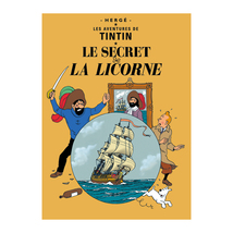 Tintin and the Secret of the Unicorn official large size poster  - $35.99