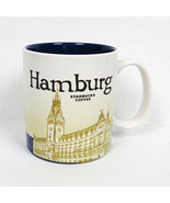 Starbucks Coffee Hamburg Germany Tea Mug Cup 16 oz Global Icon City Hall... - $47.35 CAD