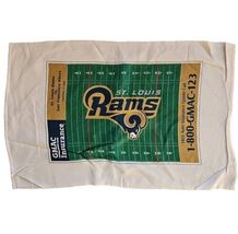 St Louis Rams Souvenir Rally Towel 2000 NFL Football Kickoff vs 49ers GMAC - $9.58