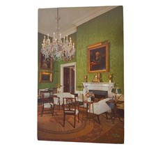 Postcard White House Green Room Chrome Unposted - £5.52 GBP