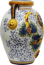 Vase Majolica Cornucopia Extra Large Ceramic - £4,882.37 GBP