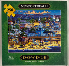 Dowdle Mini Wooden Puzzles - Newport Beach California - 250 pieces, Bran... - $12.00