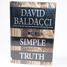 SIGNED The Simple Truth By David Baldacci Hardcover Book, 1st Edition Copy 1998 - £19.56 GBP