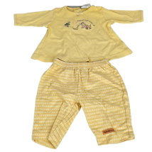 Vintage 90s Carters John Lennon Sharing all the World Giraffe 2 Pc Set Lot 0-3 - $29.69