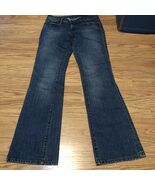 Seven 7 Womens Jeans Size 28 - Medium Wash Bootcut embroided back pocket - $311.18 MXN