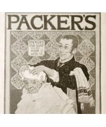 Packer&#39;s Tar Soap Louis Rhead 1897 Advertisement Victorian Beauty ADBN1vvv - $29.99