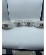 Nutcracker Bowl Set Of 4 6” x 3” Eaton Fine Dining - £23.52 GBP