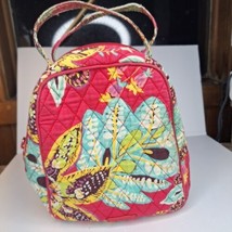 Vera Bradley Va Va Bloom Floral Lunch Bag Insulated Travel Tote Top Handle - £10.85 GBP