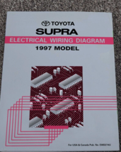 1997 Toyota SUPRA Electrical Wiring Diagram Manual EWD OEM - $79.99