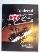 Andretti Racing Signature Line 1996 Official Merchandise Catalogue - £6.18 GBP