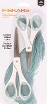 Fiskars Softgrip Fashion Double Loop And Detail Scissors-Sea Mist/Eclipse - £27.66 GBP