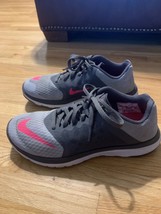 Nike Womens FS Lite Run 3 Gray Grey Running Walking Shoes Women’s 6   (C2) - £23.71 GBP