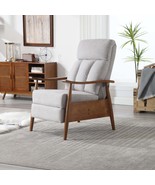 COOLMORE Modern Wood Armchair: Accent Lounge Chair for Living Room - $286.99