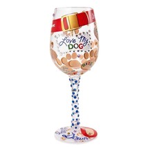 Love My Dog Wine Glass - £30.46 GBP