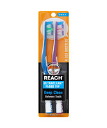 New Reach Toothbrush, Ultra Clean Floss Tip, Soft, (Total 2 QTY) - $10.55 CAD
