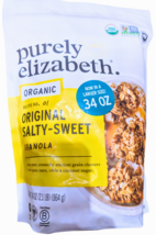 Purely Elizabeth Organic Original Salty-Sweet Granola 34oz Bag Rec#1 EXP... - $23.07