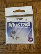 Mustad Snap Hooks Size 1-BRAND NEW-SHIPS SAME BUSINESS DAY - £11.58 GBP