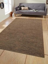 Glitzy Rugs UBSJ00059W0001A9 5 x 8 ft. Hand Woven Jute Eco-Friendly Solid Rectan - £148.82 GBP