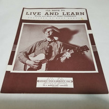 I&#39;ll Have to Live and Learn by Zeke Clements featured by Eddy Arnold Sheet Music - £16.60 GBP