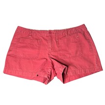 Vtg Y2K Old Navy Red Front Patch Back Flap Pockets Cotton Womens Size 10 - €17,07 EUR