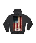 NIXON Family Name : Gift Hoodie American Flag Name USA United States Per... - £28.13 GBP