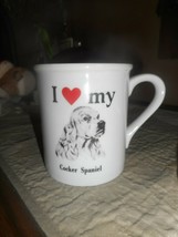 Papel Mug OR Cup I (HEART) MY COCKER SPANIEL..STRAND ENTERPRISES FOR PAP... - £7.66 GBP