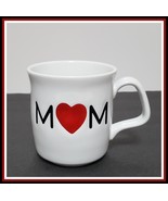 NEW RARE Williams Sonoma Mom with Heart Mug 15 OZ Stoneware - £25.15 GBP