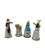 1990s Hallmark Colectible Thimbles Alice in Wonderland Lot of 4 - $39.08 CAD