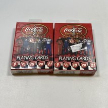 2 Nascar Coca Cola Bicycle Playing Card Decks New Sealed - £4.44 GBP