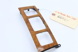 00-06 MERCEDES-BENZ S500 CENTER DASH WOOD TRIM Q0969 image 4