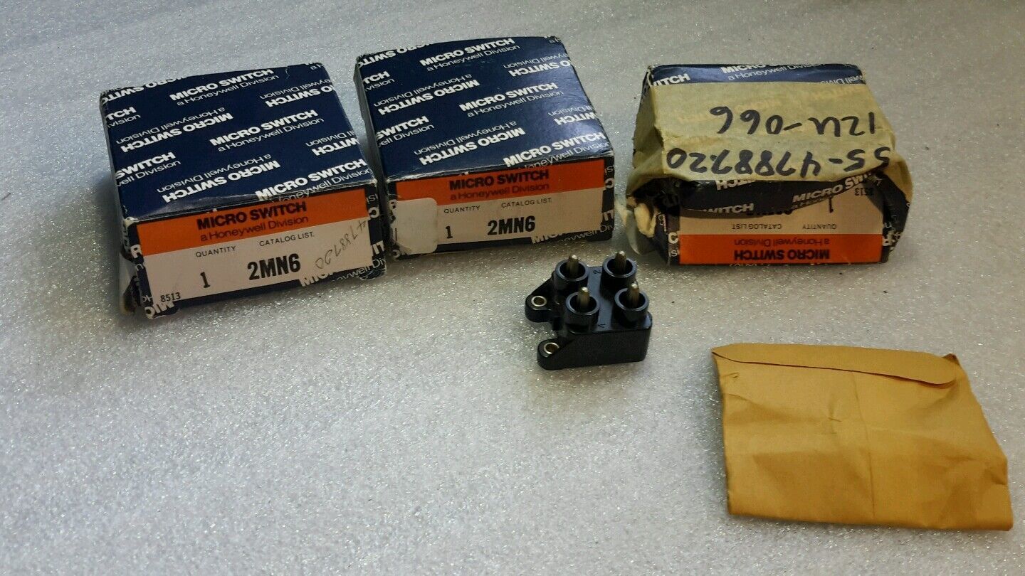 MICRO SWITCH 2MN6 CONTACT BLOCK (LOT OF 3) NEW $49 - $36.30