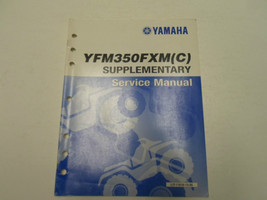 2000 Yamaha YFM350FXM (c) Supplementary Service Manual FACTORY OEM BOOK 00 - $13.89