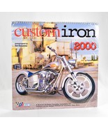 CUSTOM IRON MOTORCYCLE Calendar By Jim Gianatsis NEW IKUNI Vintage 2000 - £19.66 GBP