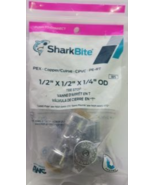 SharkBite 1/2 in. Push-to-Connect x 1/2 in. Push-to-Connect x 3/8 in. Co... - $36.22 CAD