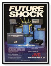 JVC Digifine Car Future Shock Audio Print Ad Vintage 1989 Magazine Advertisement - £7.75 GBP