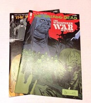 Walking Dead Image Comics #159 160 Whisperer War Part 3 &amp; 4 Horror Kirkman Lot - £10.20 GBP