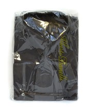Alberto Danelli Men Dress Shirt Gray Matching Tie And Handkerchief XL 35/36 - £15.61 GBP