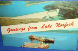 Greetings From Lake Norfork The Gem Of The Ozarks Norfork Dam D23 - £2.76 GBP
