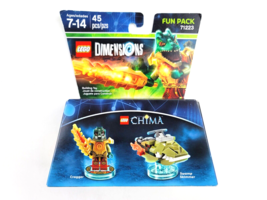 LEGO Dimensions #71223 Legends of Chima Fun Pack Cragger/Swamp Skimmer N... - £11.65 GBP