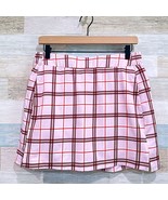 Lady Hagen Golf Skort Pink Plaid Pockets Built In Shorts Tennis Womens M... - $39.59