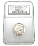 2000-D 5C Jefferson Níquel Doble Pulsado 2nd 65% Off Centro DSE NGC MS63... - $23,016.21 MXN