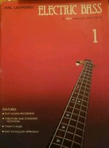 Hal Leonard Electric Bass A New Method by Dan Dean Book 1 1982 Guitar Book - $13.99