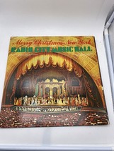 MERRY CHRISTMAS NEW YORK FROM THE RADIO CITY MUSIC HALL VINYL LP RECORD ... - $111.67 MXN